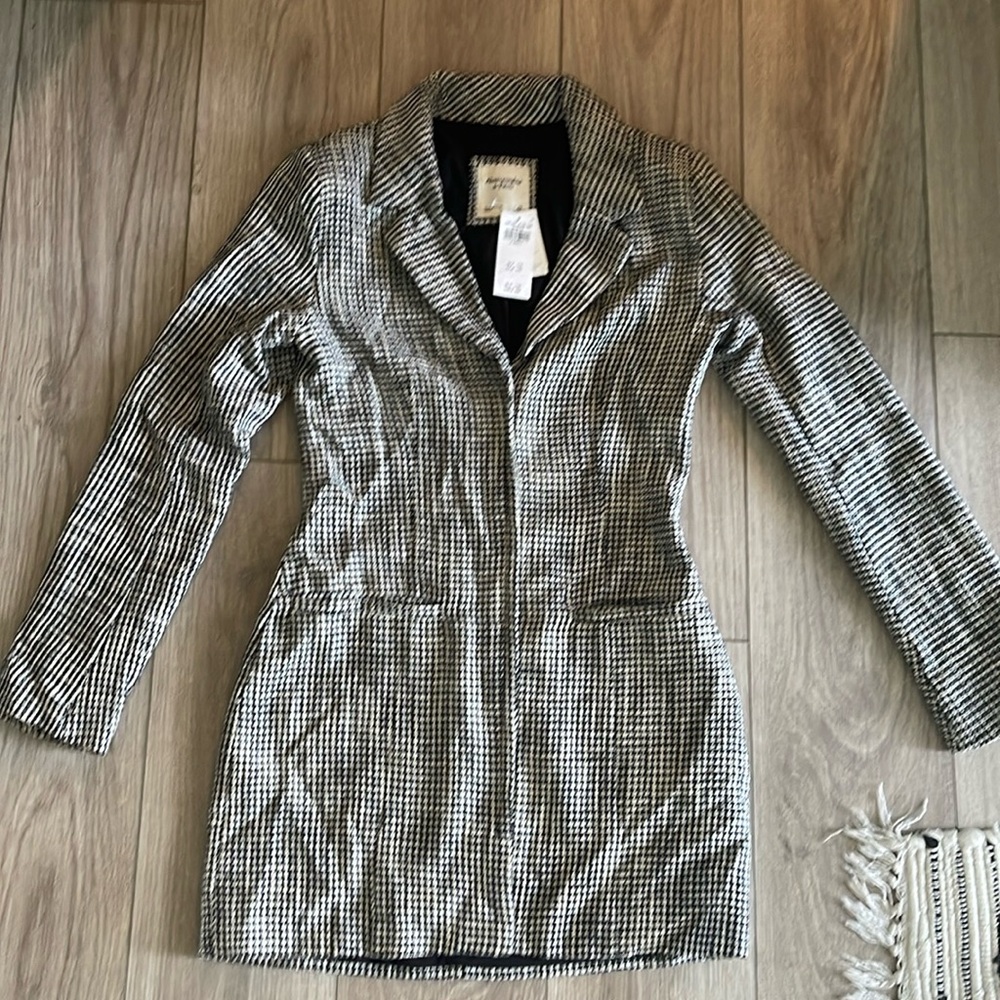 Abercrombie & Fitch Black and White Mini Dress